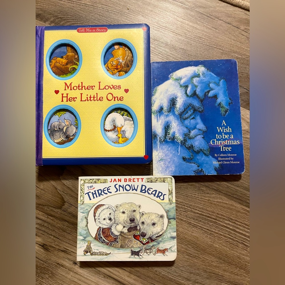3 Piece Baby Board Books